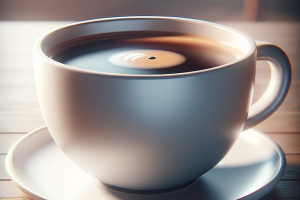Große Tasse Kaffee