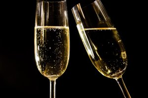 Glas Sekt